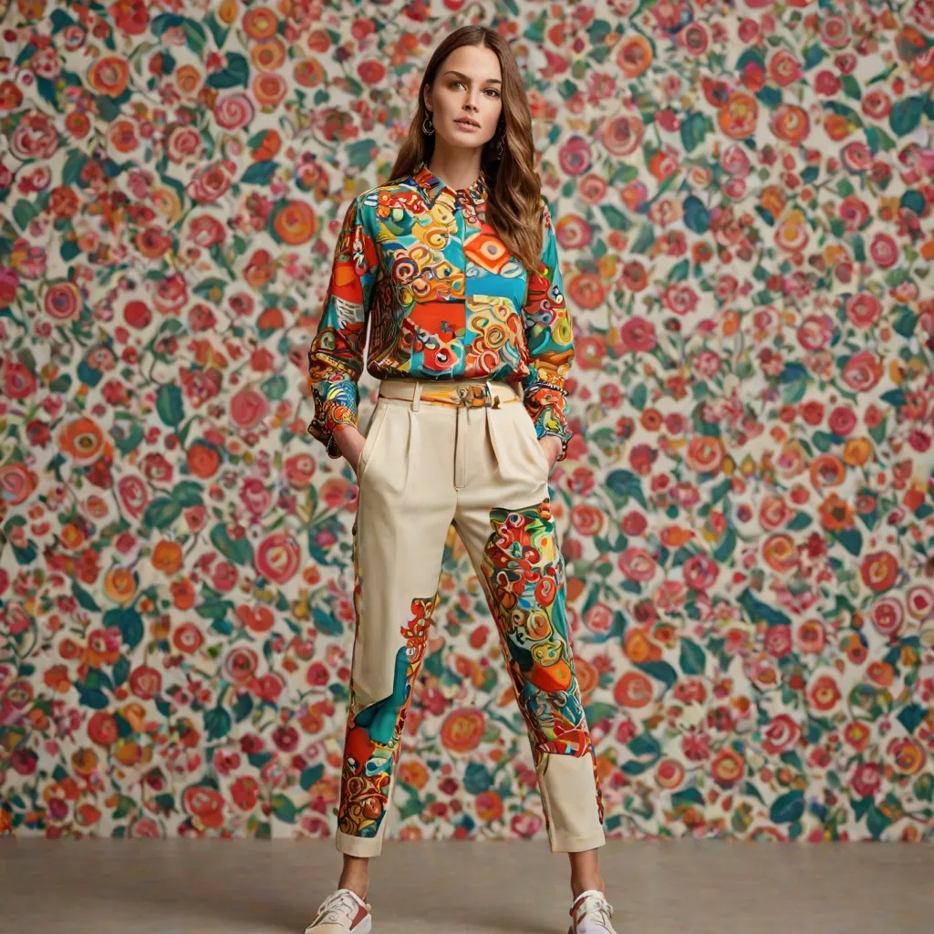 Kluczowe zasady łączenia wzorów i kolorów w modzie